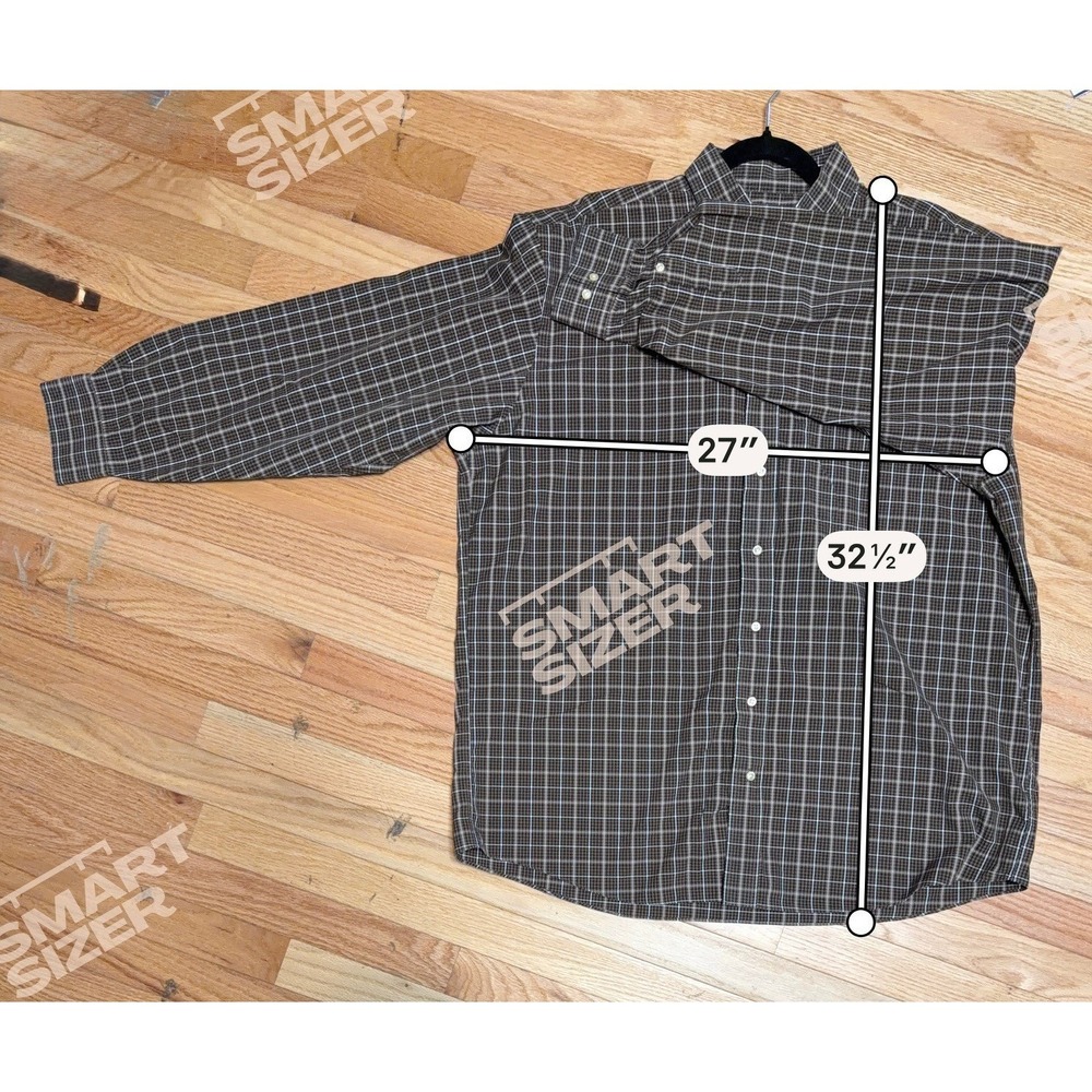 Jos. A. Bank Old Money Button Down Shirt Mens Size XL Dark Academia Preppy Plaid - Picture 9 of 10